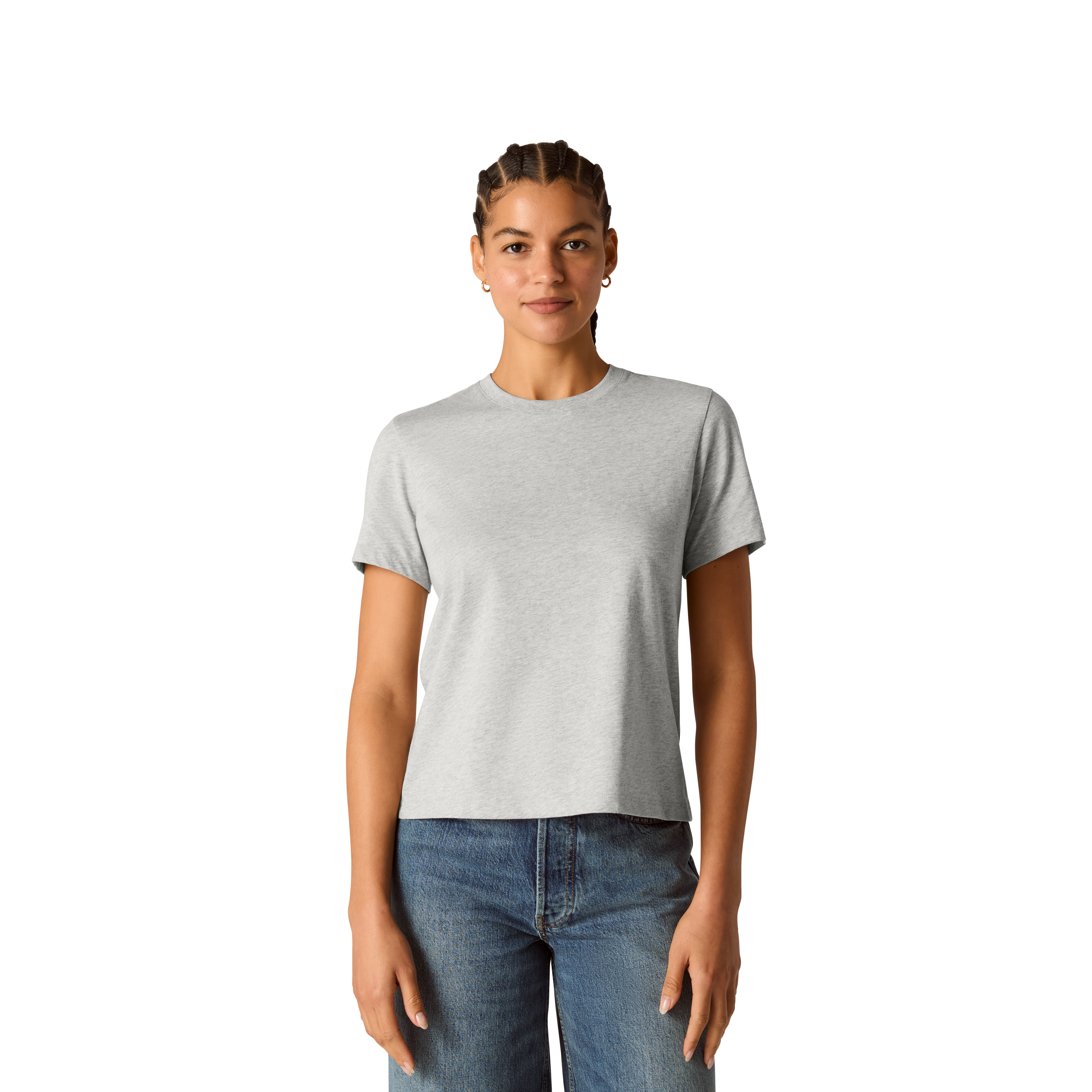 Women's Pima Cotton Crew Neck T-Shirt