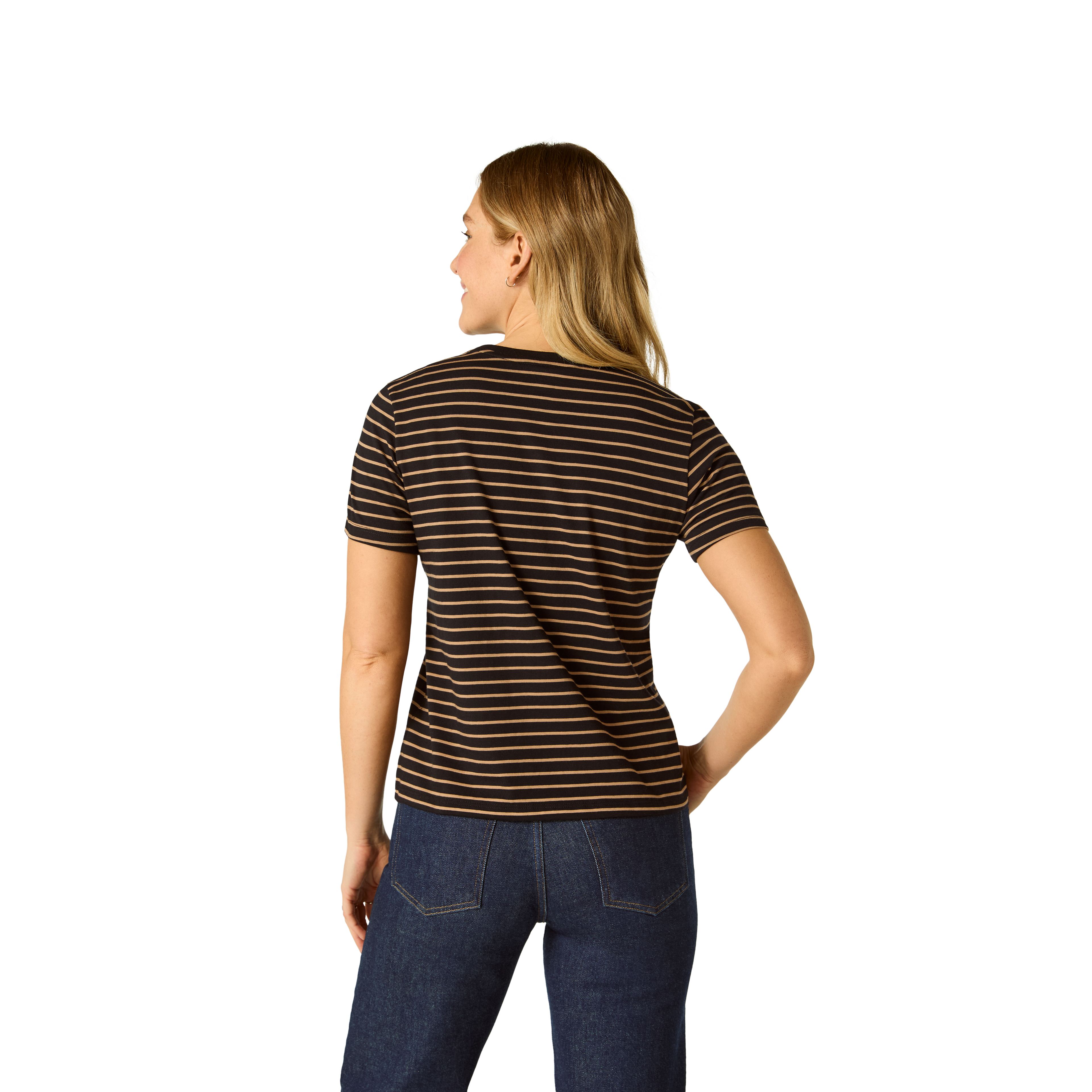 Women's Pima Cotton Crew Neck T-Shirt