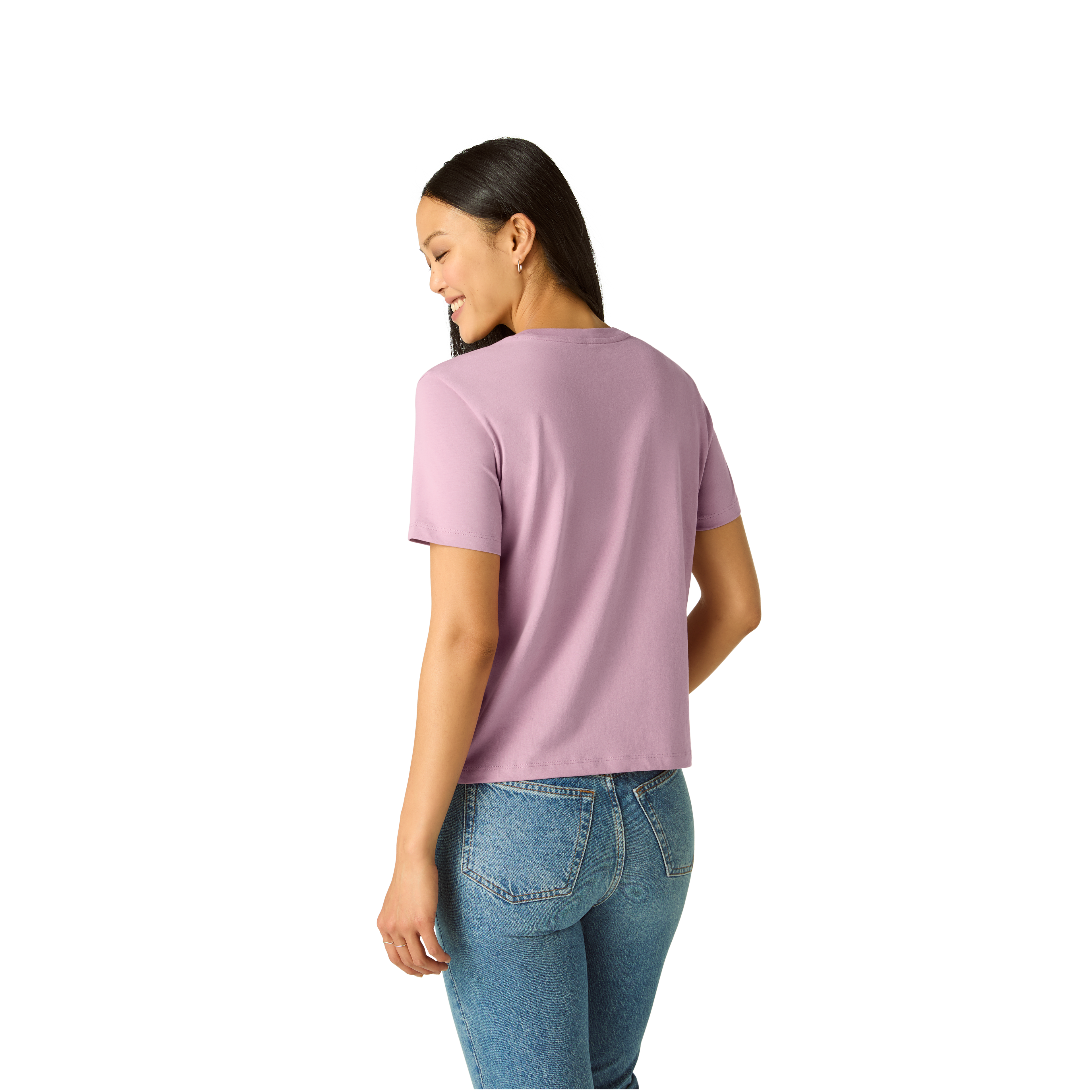 Women's Pima Cotton Crew Neck T-Shirt