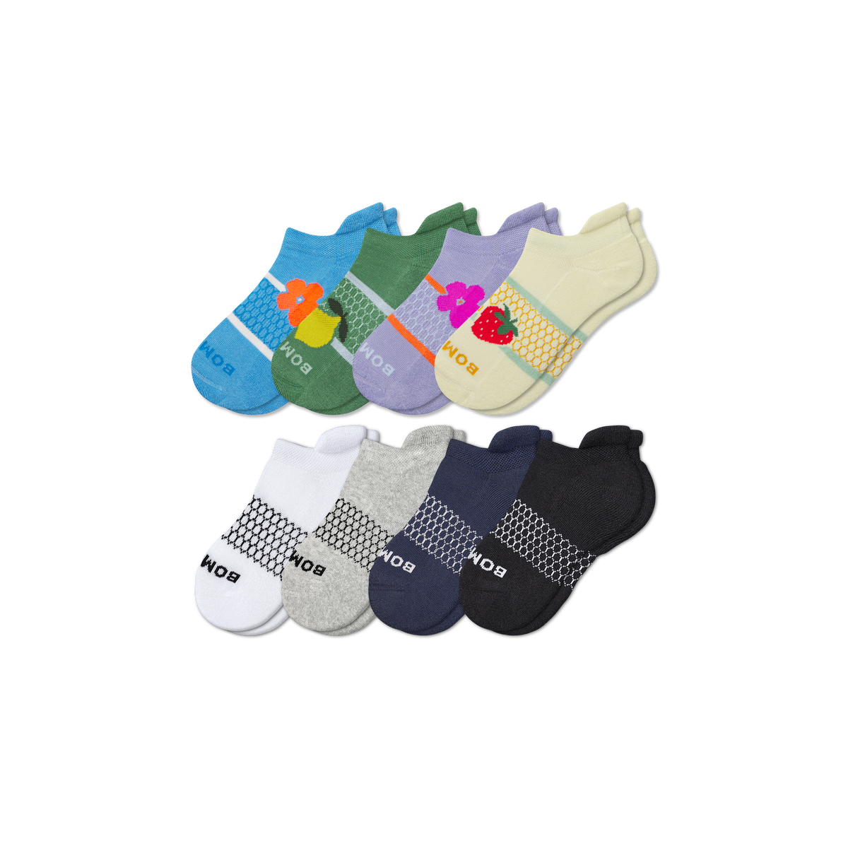Youth Ankle Sock 8-Pack