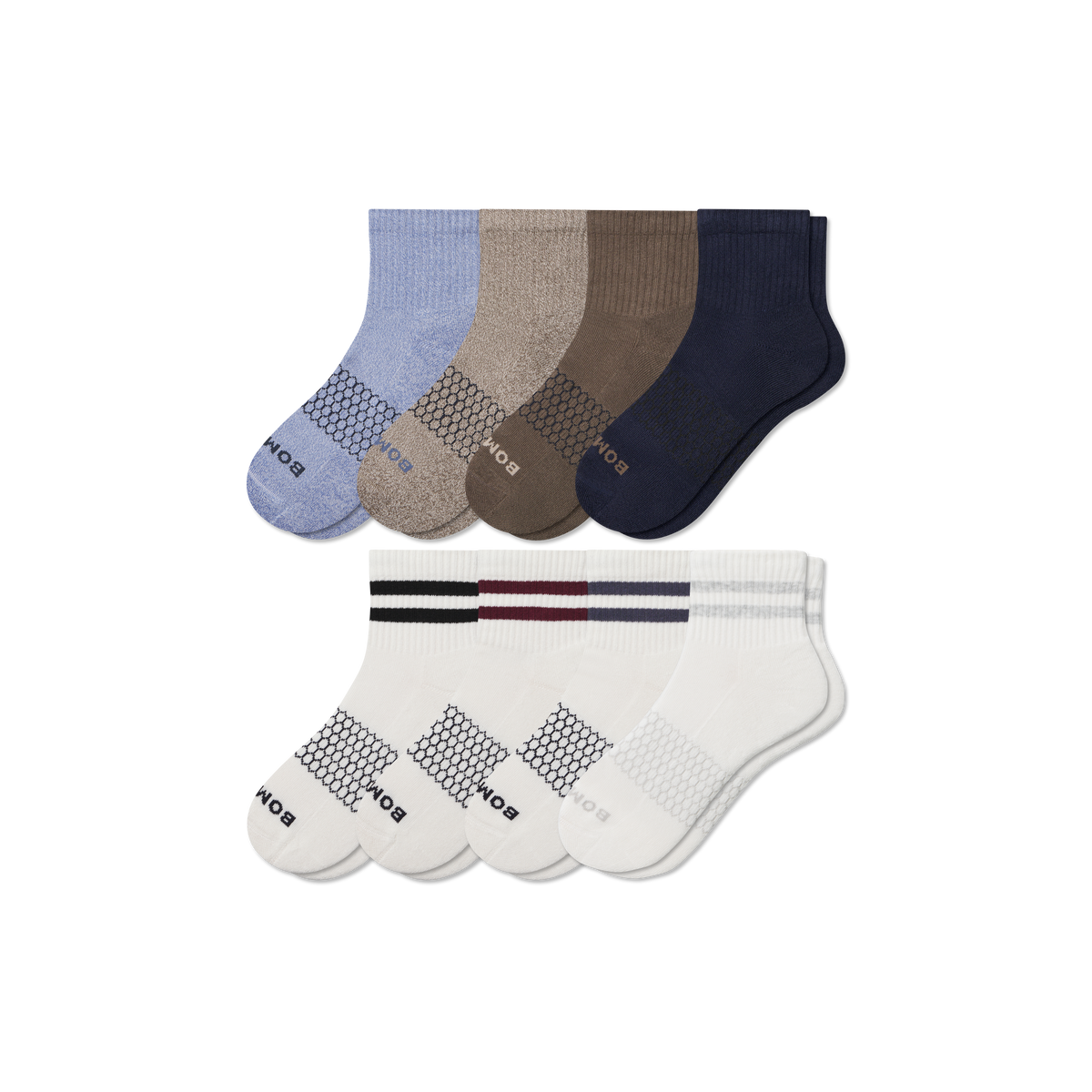 Men's Quarter Sock 8-Pack