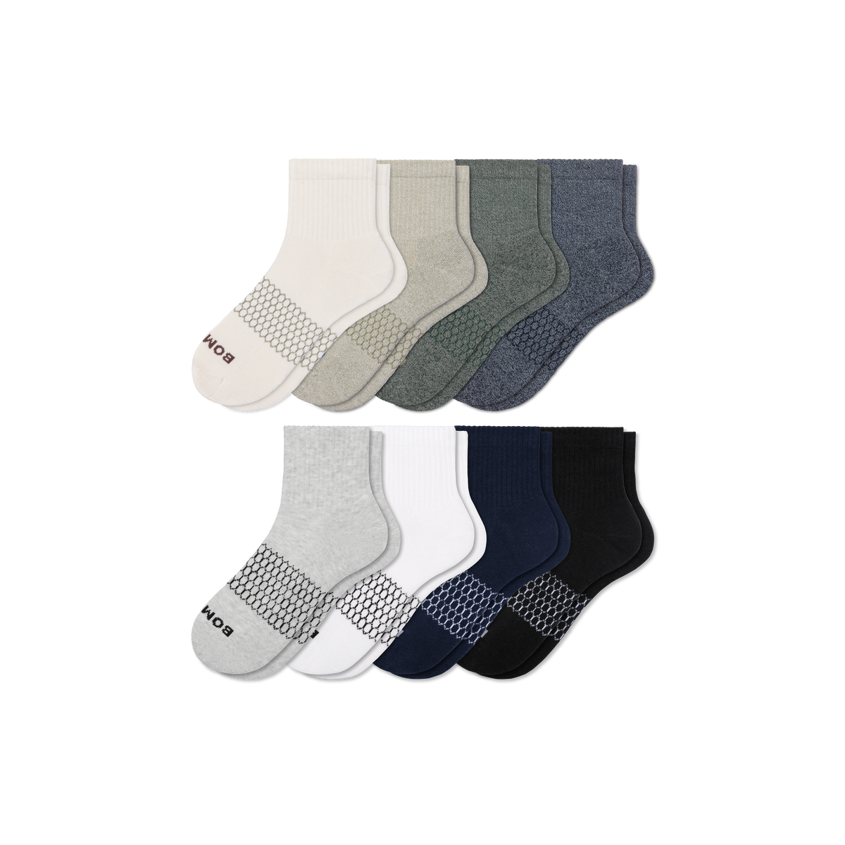 Men's Quarter Sock 8-Pack